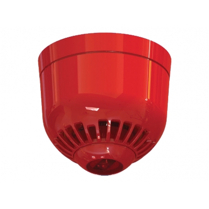 Sirena rossa soffitto flash 24V