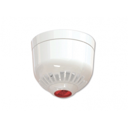 Sirena bianca soffitto flash 24V