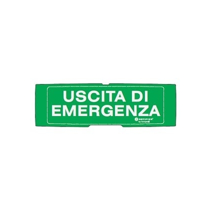 Grafica USCITA DI EMERGENZA verde PAN1+