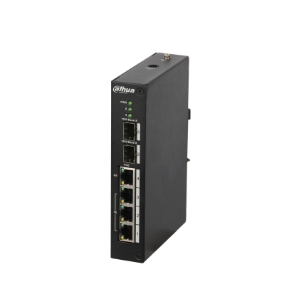 Switch hardened 6 porte(4PoE<120W