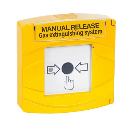 Avvisatore manuale giallo EN12094-3