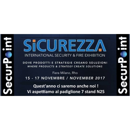 SecurPoint Sicurezza2017