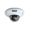 Minidome Flat IP, 4MP, 2.8mm, ICR, WDR(120dB), LEDs 10mt, IP66, PoE, ADVANCED VCA A, Microfono