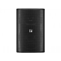 Diffusore 2 Vie Bass-Reflex 90/30W - 8ohm - ResIna Nera c/Staffa Or.