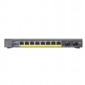 Switch 8 porte 10/100/1000 Gigabit PoE + 2 SFP