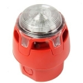 Sirena rossa con flash LED rosso con base IP65 IP65