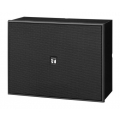 Diffusore 9/6W 94dB 1W/1m Mobile legno Frontale acciaio Colore Nero