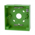 Scatola montaggio a vista avvisatore serie NC-MC-0-G e DM 31xx verde