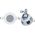 Diffusore 8/6W 4O Rotondo ° 10cm bianco Montaggio a molla