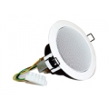 Diffusore 8/6W 100V (3pot ) Rotondo ° 10cm bianco Montaggio a molla