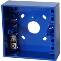 Ricambio: Supporto di montaggio di colore blu.