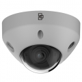 TruVision IP Wedge Camera 4Mpx FullColor 2,8mm Luce Bianca 30M Colore Grigio