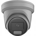 TruVision IP Turret Camera 4Mpx FullColor 2,8mm Luce Bianca 30M,Colore Grigio