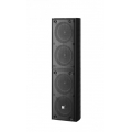 Diffusore a colonna, 60/40W, 70/100V., (att.4pos.), 93dB 1W/1m, con staffa orientabile, colore Nero